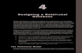 Designing a Relational Database COPYRIGHTED MATERIAL€¦ · Designing a Relational Database Chapter 1 introduced you to databases and databases management systems. As you’ll recall