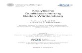 Analytische Qualitätssicherung Baden-Württemberg · Analytische Qualitätssicherung Baden-Württemberg Proficiency Test 4/12 - BTXE/VOC in waste water - benzene, toluene, o-xylene,