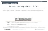 Interoception 201 - SERUweb.seru.sa.edu.au/wp-content/uploads/2019/04/Interoception-201_… · Interoception 201 | March 2019 2.4 Models of interoception for Department for Education