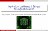 Implications Juridiques & Ethique´ des Algorithmes d’IAbesse/pub/IA-Ethique-2020.pdf · Introduction Conﬁance, Acceptabilite, Loi &´ Ethique´ Cinq questions Juridiques et