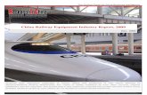 China Railway Equipment Industry Report, 2009 Sample€¦ · China Railway Equipment Industry Report, 2009 2.2 Supply Locomotive: Currently, over 10000 kilometers of electrified railways