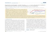 Hydration Enthalpies of Ba (H O) =1 8: A Threshold ... · Hydration Enthalpies of Ba2+(H 2O) x, x =1−8: A Threshold Collision- Induced Dissociation and Computational Investigation