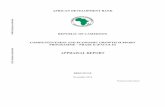 APPRAISAL REPORT - African Development Bank · Policy Dialogue and Related Technical Assistance The Bank has always maintained close policy dialogue with the Cameroonian authorities