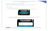 How to create a Tumblr blog - University of Edinburgh€¦ · Microsoft Word - How to create a Tumblr blog.docx Created Date: 20160908112744Z ...