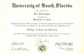 4////////////4 zzzz—zzzz. zzzzzzzvz &zzzzZ/zzzharringtonheadlines.com/documents/USF_Diploma.pdf · Title: University of South Florida Diploma Author: Lee Harrington Subject: Diploma