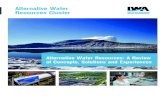 Alternative Water Resources Cluster€¦ · 01 IWA ALTERNATIVE WATER RESOURCES CLUSTER 1 introduction Water availability is an issue of increasing global concern. As usage continues