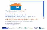 ANNUAL REPORT 2014 - Barwon Network of Neighbourhood … · ANNUAL REPORT 2014 ‘A COLLECTIVE VOICE AND SENSE OF UNITY’ Contact details: 45 Heyers Road, Grovedale 3216 Phone: 03