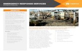EMERGENCY RESPONSE SERVICES - Vertiv€¦ · EMERGENCY RESPONSE SERVICES Emergency Response 1 Emergency response services are designed to support your business continuity objective.