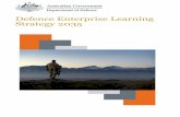 Defence Enterprise Learning Strategy 2035 · The Defence Enterprise Learning Strategy guides the future state of Defence learning to meet the challenge of developing our own workforce