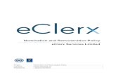 Nomination and Remuneration policy Jan2018 KM - eClerx€¦ · Document Title: Nomination and Remuneration Policy Last Updated: Jan 30, 2018 Confidential Page 5 of 23 1.2. Definitions