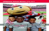 More than camp. More than sports. LiFE - Caycicayci.osu.edu/.../uploads/2014/10/2016-17-LiFEsports-Annual-Review… · LiFEsports Annual Review 2016-2017. 2 More than camp. More than