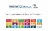 Ahmedabad Plan of Action - rcenetwork.org · began on 11th January, 2016, on the CEE premises. Organized by CEE, in partnership with UNESCO, UNEP and the Government of India, the