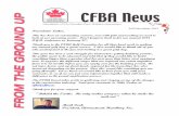 CFBA fall newsletter...Fall Newsletter 2013 Presidents Letter, This has been an outstanding summer, now with fall approaching we need to look at our upcoming events. Don’t forget