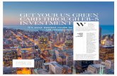GET YOUR US GREEN CARD THROUGH EB-5 INVESTMENT W · GET YOUR US GREEN CARD THROUGH EB-5 INVESTMENT It’s your easiest route to US citizenship The USA is the world’s powerhouse