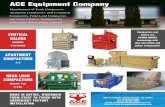 ACE Equipment Company€¦ · made in antigo, wisconsin from start to finish with convenient factory installation w9112 cherry road antigo, wi 54409 tel: (715) 627-2400 fax: (715)