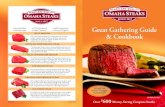 Great Gathering Guide & Cookbook - Omaha SteaksThink of the Great Gathering Guide & Cookbook as your roadmap to culinary rave reviews! Here you’ll find basic cooking instructions