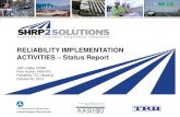 RELIABILITY IMPLEMENTATION ACTIVITIES – …shrp2.transportation.org/Documents/Presentations/AMPO...- L07 Reliability by Design - L08 Reliability and the Highway Capacity Manual -