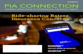 Ride-sharing Raises Insurance Concerns · concern, which states and localities are starting to address. TEN YEARS OF PIA AND HARTFORD FLOOD 13 PIA National and The Hartford celebrate