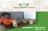 Action in Collaboration MADHYANCHAL FORUMmadhyanchalforum.org/assets/pdf/Annual_Report_16-17.pdf · 12.03.2017  · Chhattisgarh, Rajasthan, Uttarakhand, Himachal Pradesh and Uttar