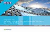 MID-YEAR 2013 Avison Young Office Market Report Canada & U.S. · 8 Mid-Year 2013 Canada, U.S. Office Market Report 0% 20% 40% 60% 80% 100% Detroit Las Vegas Charleston Pittsburgh