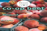 co-op beet - Ukiah Natural Foods Co-op€¦ · access to healthy food, where Ukiah Natural Foods Co-op is a vital part of the local food system. Vision Mission Purpose . 3 Summer