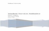 SSI Project Team - University Student Services & …...The SSI Project Team analyzed how this model will revise costs to deliver student services, and has identified the following