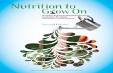 A Garden-Enhanced Nutrition Education Curriculum for Upper ... · Nutrition to Grow On. is an innovative curriculum for grades four through six that offers teachers a direct link