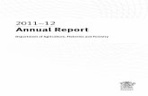 2011-12 Annual Report DAFF - Department of Agriculture and … · 2013-10-22 · Department of Agriculture, Fisheries and Forestry Annual Report 2011-12 Director-General’s overview