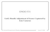 ENGO 531 - University of Calgary in Alberta · ENGO 531 Lab2: Bundle Adjustment of Scenes Captured by Line Cameras. ... • A general layout of the location of ground control and