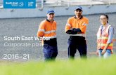 2016–21 - South East Watersoutheastwater.com.au/.../Corporate_Plan-2016_2021.pdf · South East Water Corporate Plan 2016–21 In developing our Business Plan, we undertook an environmental