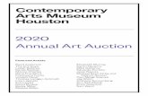 2020 Annual Art AuctionRetail value $6,500.00 starting bid $3,250. Jack A. Massing 720 East 24th St. Houston, TX. 77008 jamassing@gmail.com 832-640-1629The Art Guys Three More Ideas