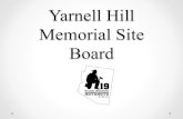 Yarnell Hill Memorial Site Board · 1/6/2015  · Parks Board the administrative tasks related to the Yarnell Hill Memorial Fund authorized by A.R.S. §41-519.02, including establishing