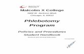 Phlebotomy Program - City Colleges of Chicago · Phlebotomy Program Mission Statement The mission of the Phlebotomy Program is to graduate competent and ethical phlebotomists with