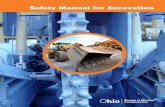 Safety Manual for Excavation - Free Safety Materials for ...€¦ · Safety Manual for Excavation Table of Contents Chapter Subject Page No. Introduction 4 ... 13 Traffic control