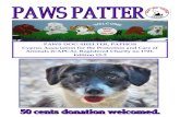 PAWS DOG SHELTER, PAPHOS Cyprus Association for the ... JULY 2015 final printer.pdf · to take the dog on that day, and it may save you a wasted journey. In the event that the shelter