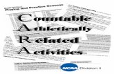 20 Hour Rule Document - NCAA.org · (CARA) may occur not more than 20 hours per week, with a maximum of four hours per day. Student-athletes may not miss class to attend practice