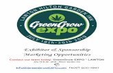 E x hi b i t o r & S p o ns o r s hi p Ma ... - GreenGrow EXPO · Oklahoma’s Premier Cannabis EXPO, the GreenGrow EXPO is coming to LAWTON ! This large-scale event is designed for