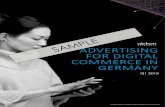 ADVERTISING FOR DIGITAL COMMERCE IN · PDF file 2015-05-07 · 4 ADVERTISING FOR DIGITAL COMMERCE IN GERMANY - MARCH 2015 OVERVIEW GROWTH OF ADVERTISING SPENDINGS DECREASED The growth