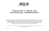 Cancers due to ionising radiation - gov.uk · Cancers due to ionising radiation Report by the Industrial Injuries Advisory Council in accordance with Section 171 of the Social Security