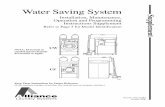 Water Saving System Supplement - Alliance Laundry Systemsdocs.alliancelaundry.com/tech_pdf/production/F232122.pdf · Water Saving System (WSS). This manual should be used in addition