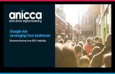 Google Ads Leveraging Your Audiences - Anicca Digital · 2019-07-01 · Remarketing Lists for Search Ads (RLSA) Audiences 71% CTR 56% CVR Similar Audiences Customer Match Sourced