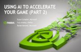 USING AI TO ACCELERATE YOUR GAME (PART 2)...WINDOWS MACHINE LEARNING Applications of ML to make games more real are rapidly becoming more practical Windows Machine Learning allows
