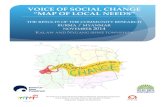VOICE OF SOCIAL CHANGE “MAP OF LOCAL NEEDS”€¦ · voice of social change “map of local needs” the results of the community research burma / myanmar november 2014 kalaw and