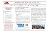 Granville Grapevine · 2019-10-13 · Granville Public School Lena St, Granville NSW 2142 T: 9637 1083 F: 9897 1518 Email: granville-p.school@det.nsw.edu.au Term 4, Issue 1 Thursday