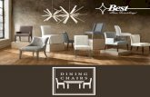 DINING CHAIRS - Steinhafels€¦ · Best Home Furnishings dining chairs are available in an array of over 700 fabrics that hit on every style from farmhouse & transitional to mid-century