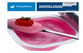 Donaldson Process Filtration Yogurt Filtration Applications 2 Donaldson - Process Filtration YOGURT