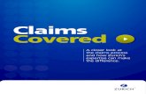 Claims Covered - Insider · Services Director Four key claims we can make 1. Fast and expedient claims handling 3. Leading technical expertise and innovation across the claims spectrum
