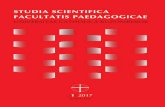 STUDIA SCIENTIFICA FACULTATIS PAEDAGOGICAEstudiascientifica.ku.sk/.../2018/12/ssf_1_2017_new.pdf · rebuilding process in the Slovak education system. We consider each study to be