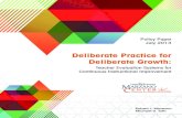 Deliberate Practice for Deliberate Growth 2018-05-03آ  DELIBERATE PRACTICE FOR DELIBERATE GROWTH 4 TEA