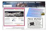 FORGOTTEN FELINES, INC. - Petfindermembers.petfinder.com/~AL143/images/Summer2012NL.pdffelines, however, are not a natural host, and their immune systems create a massive attack on